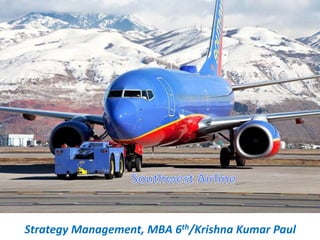 Strategy Management, MBA 6th/Krishna Kumar Paul
 