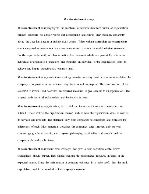Essay Samples For High School Students Missionstatement Essay Missionstatement Essay Highlights The Intentions Of Mission Statement Within An Organization Missi Thesis Statement Essay also Animal Testing Essay Thesis Mission Statement Essay Essay Paper Topics