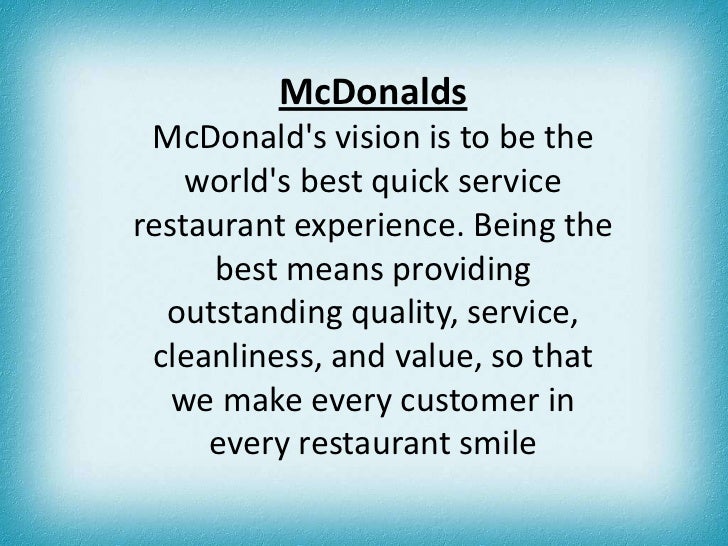 personal vision statement sample