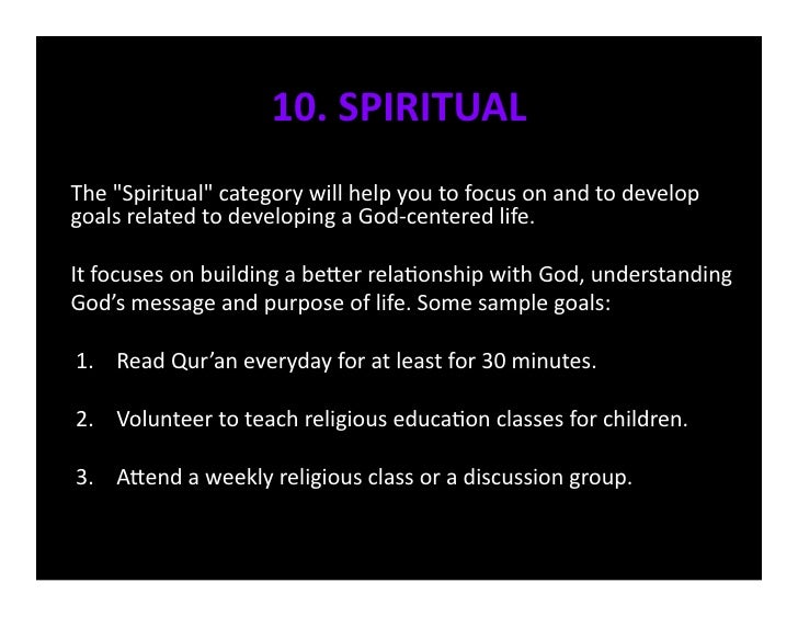 developing a personal mission statement