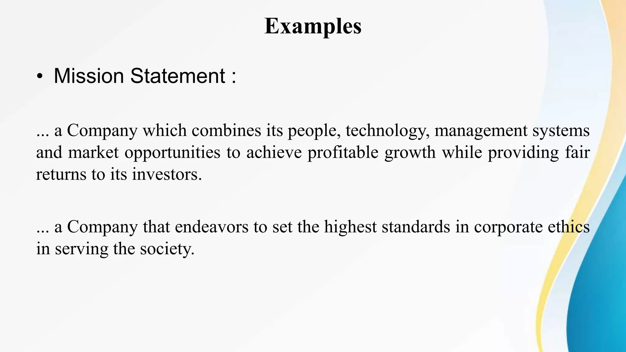 Mission vs vision statement | PPTX