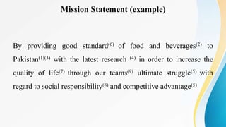 Pollution Reduction Mission Statement Examples Mission vs vision statement | PPTX