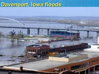 Davenport, Iowa floods 
