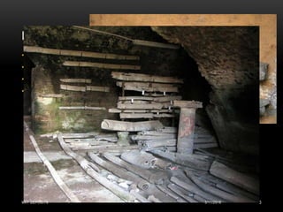 INTRODUCTION
• Leading source of Lead and Zinc
• Type locality: Mississippi valley mines southeast USA
• The first exploration and mining of such deposits was by Roman Empire 200BC
• Lead was there major source of metal especially used for water transportation by Lead
pipes, which is also considered the major Cause of fall of the Empire, as Lead particles
dissolved in water are poisonous (Gilfillan, 1965).
3/11/2018MVT DEPOSITS 3
 