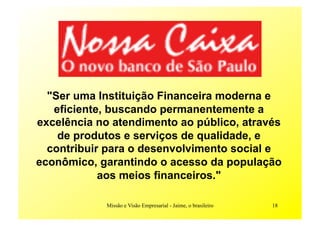 MissãO E VisãO Empresarial