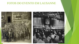 FOTOS DO EVENTO EM LAUSANNE
 