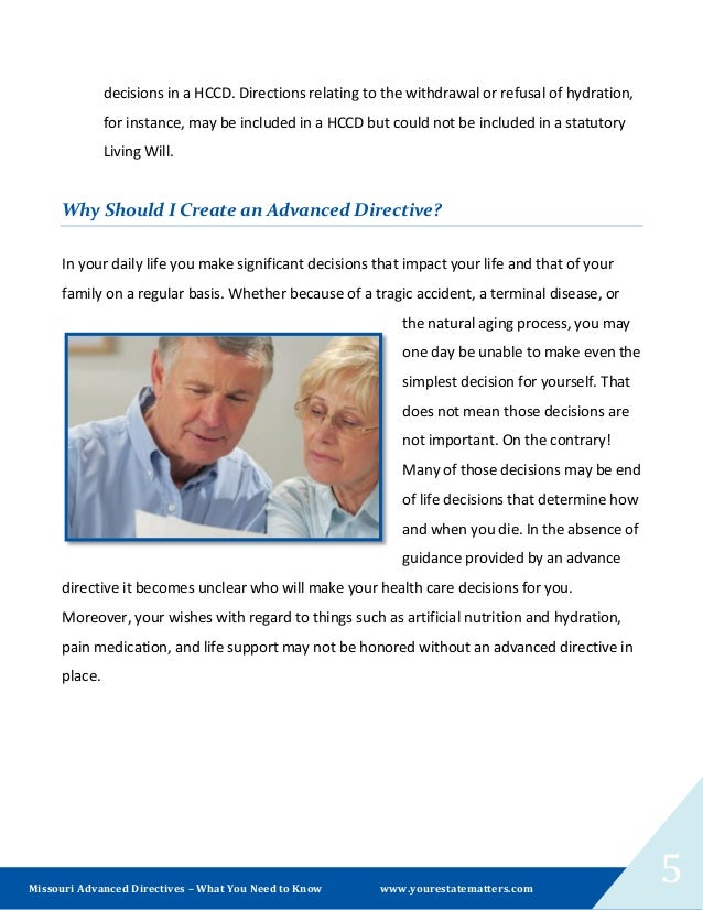 Missouri Advanced Directives What You Need to Know