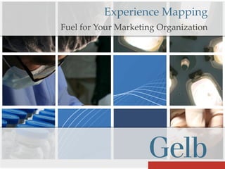 Experience Mapping
Fuel for Your Marketing Organization
 