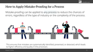Mistake-Proofing: A Lean Approach to Error Prevention | PDF