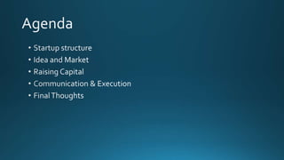 Mistakes that kill startups