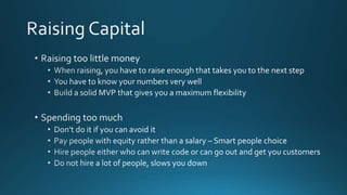 Mistakes that kill startups