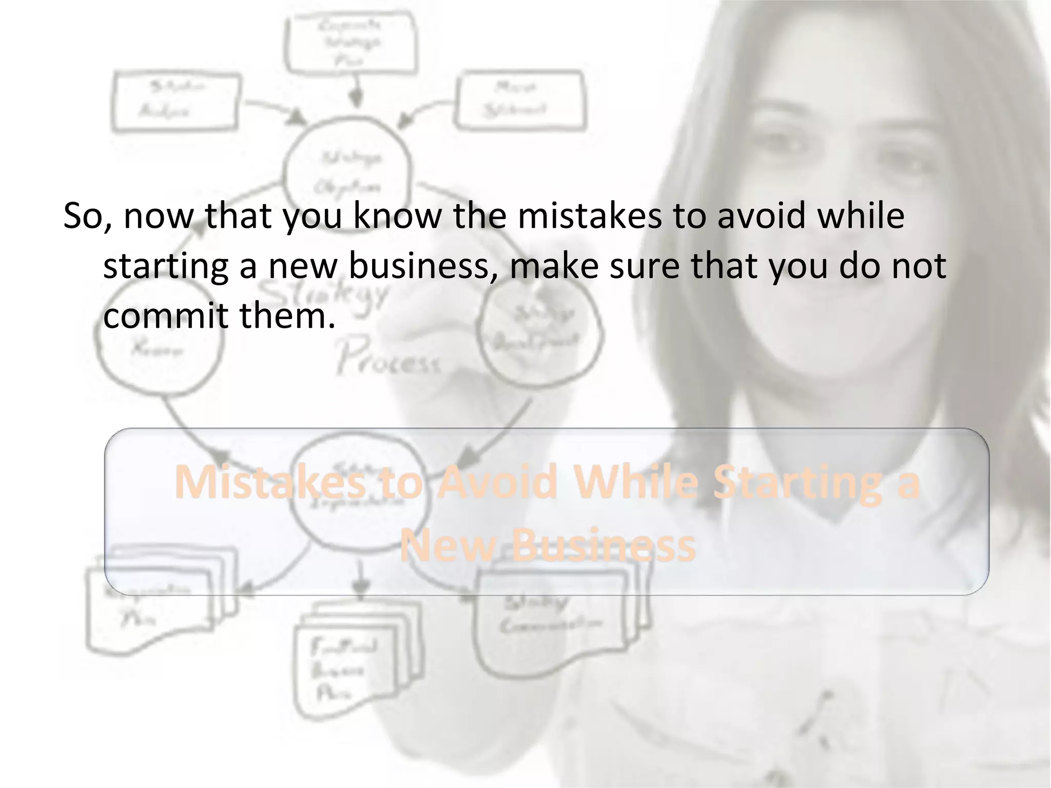 So, now that you know the mistakes to avoid while starting a new business, make sure that you do not commit them.  