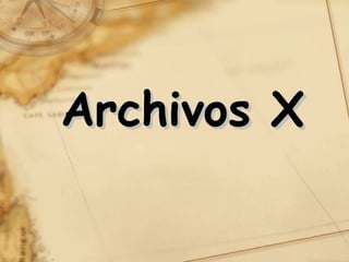 Archivos X 