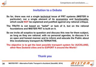 34 METRINO PRT - Alternative Public Transport for every city
 