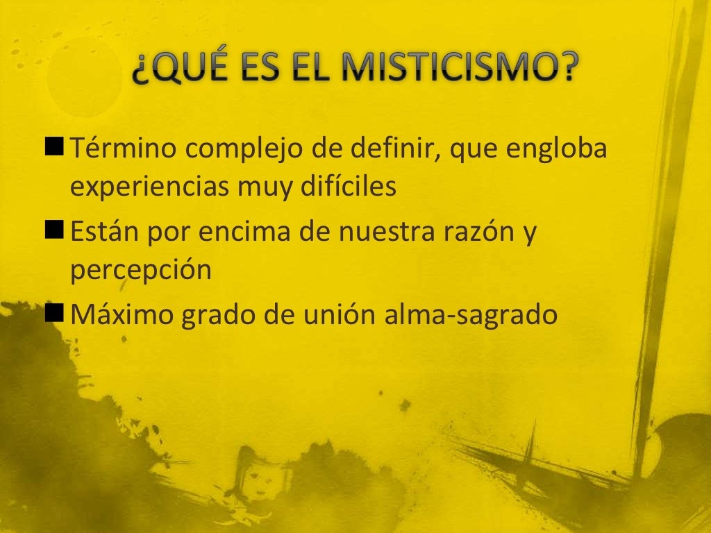 Misticismo y juan de la cruz