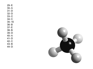 29- E
30- A
31- D
32- D
33- C
34- C
35- 16
36- B
37- E
38- B
39- D
40- A
41- D
42- C
43- B
44- D
 