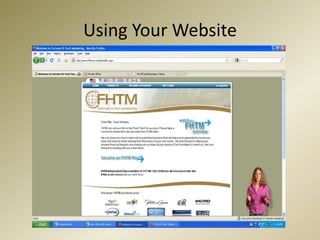 Using Your Website
