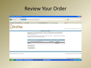 Review Your Order