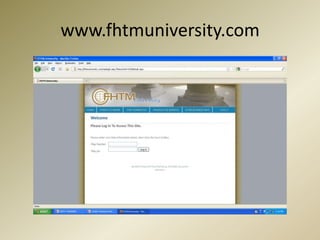 www.fhtmuniversity.com