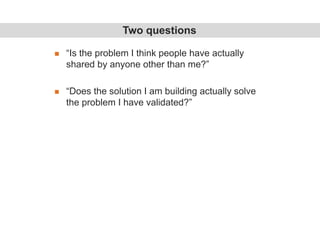 Misunderstood value proposition (mvp) Slide 13