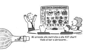 Mi arrendo alle metriche e alle 437 chart!
Vado al bar a ubriacarmi…
 