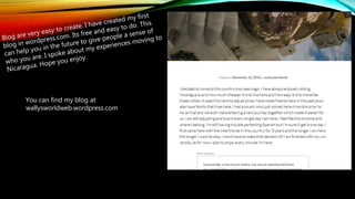 You can find my blog at
wallysworldweb.wordpress.com
 