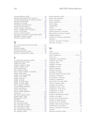Mit gnu scheme reference manual