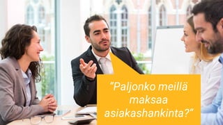 ”Investointi kannattaa tehdä jos
yritys kykenee investoimaan
softan lisäksi myös
sisällöntuotantoon.”
@janiaaltonen
foundi...