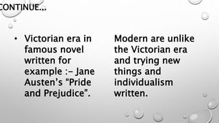 Modernist Literature | PPT