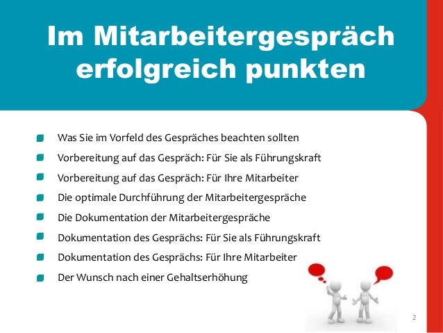 Im Mitarbeitergesprach Erfolgreich Punkten