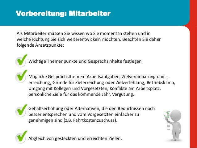 Im Mitarbeitergesprach Erfolgreich Punkten
