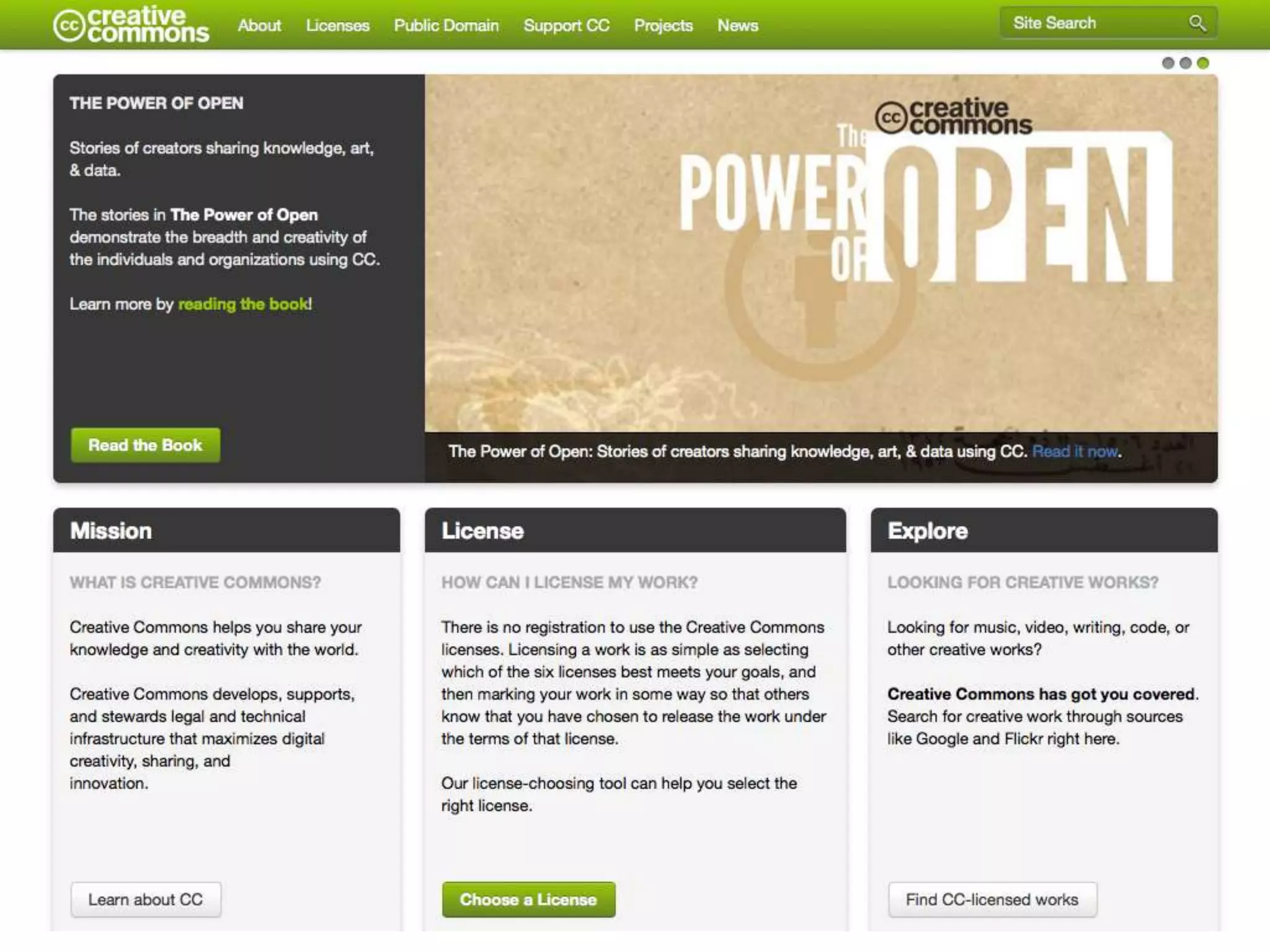 Creative Commons: Enabling
12
     OER
 
