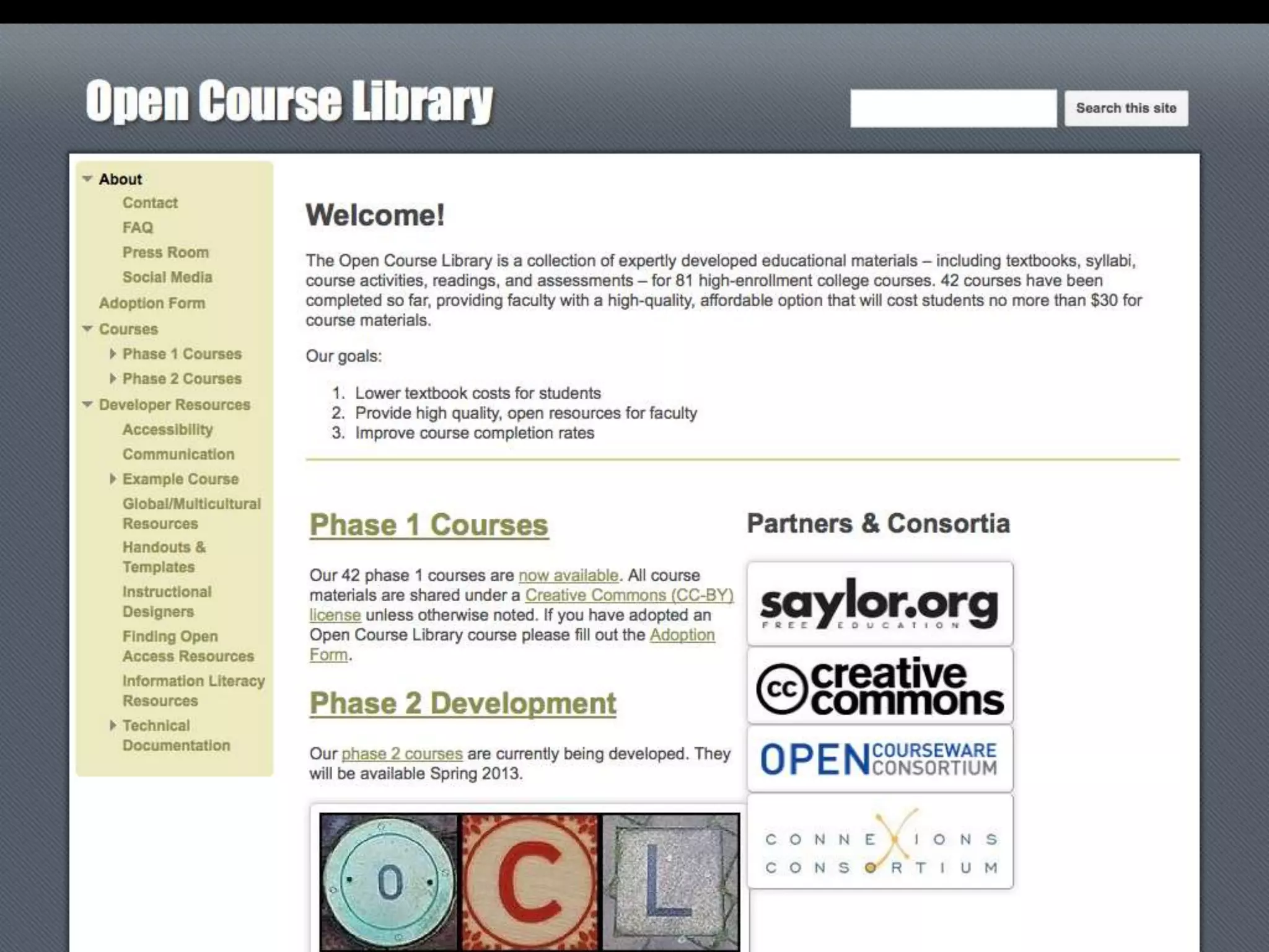 Open Course Library
29


         www.opencourselibrary.org




     Unless otherwise specified, this work is licensed under a Creative Commons Attribution 3.0 United
 