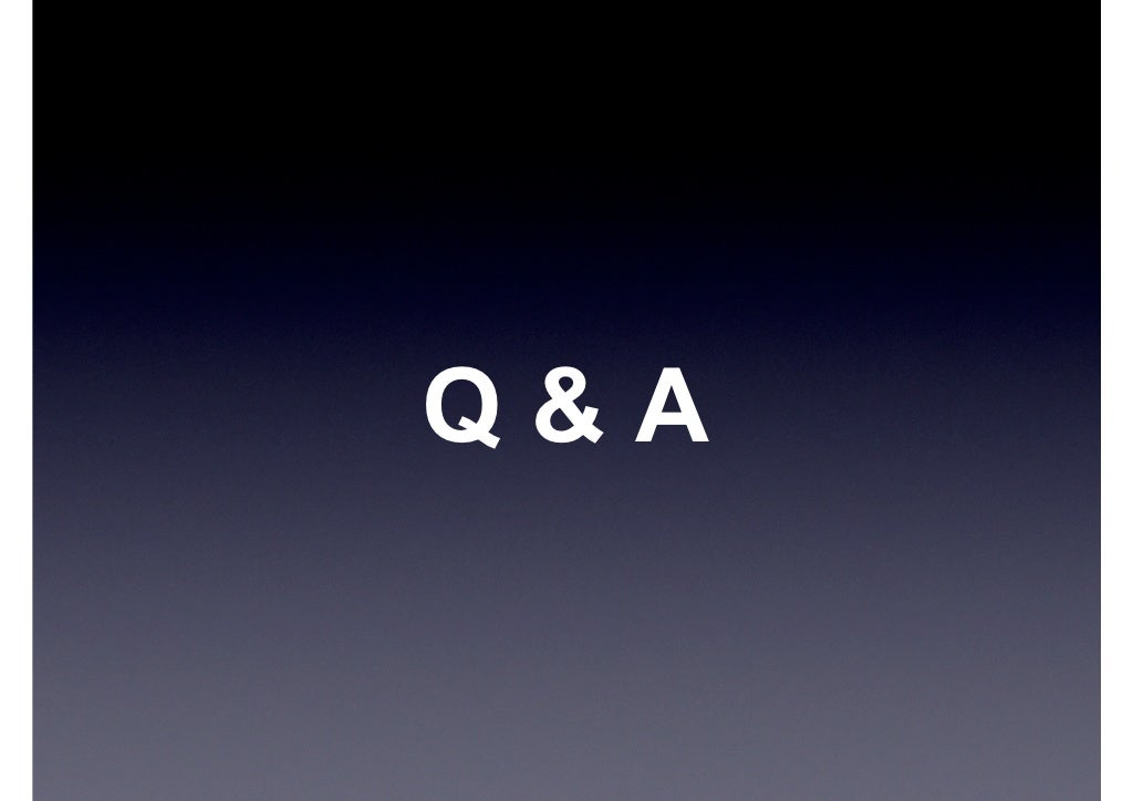 Q&A