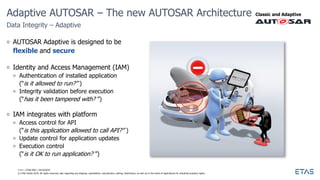 Adaptive AUTOSAR - The New AUTOSAR Architecture | PDF
