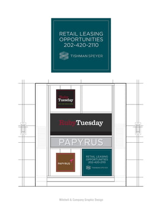 RETAIL LEASING
OPPORTUNITIES
 202-420-2110
 