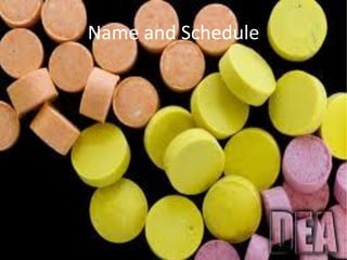 Name and Schedule