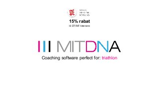 Coaching software perfect for: triathlon
15% rabat
til DTRIF-trænere
 