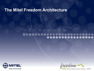 The Mitel Freedom Architecture  