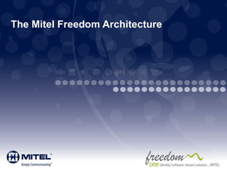 The Mitel Freedom Architecture
 