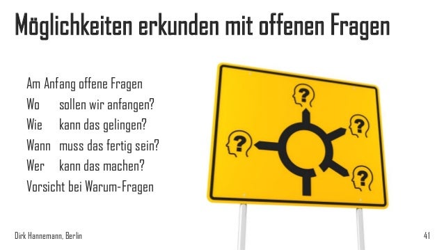 Mit Fragen führen im Workshop