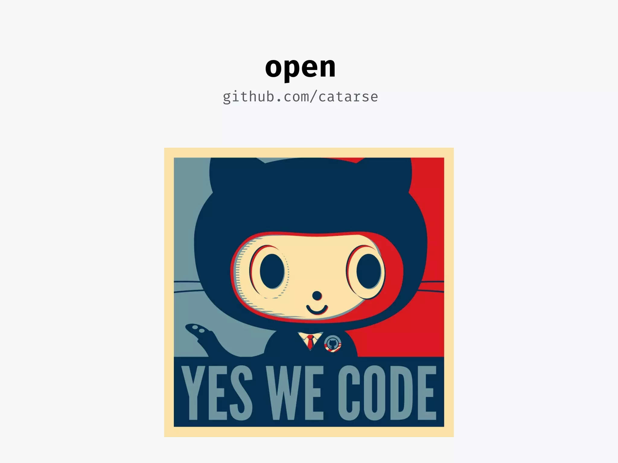 github.com/catarse
open
 
