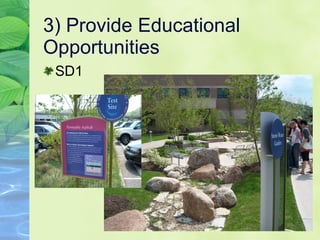 3) Provide Educational Opportunities SD1 