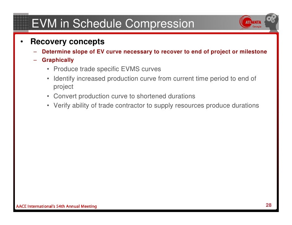mitigation and performance recovery using earned value evm spreadsheet