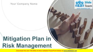 Mitigation Plan in
Risk Management
Your Company Name
 