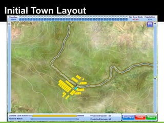 78
Initial Town Layout
 
