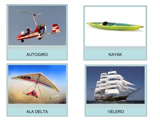 AUTOGIRO KAYAK ALA DELTA VELERO 
