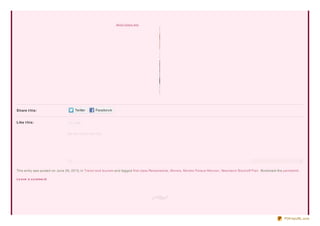 Share t his:
Like t his:
This entry was posted on June 26, 2013, in Travel and tourism and tagged first class Reisemobile , Morelo, Morelo Palace Alkoven , Niesmann Bischoff Flair . Bookmark the permalink.
Le ave a comme nt
About thes e ads
PDFmyURL.com
 