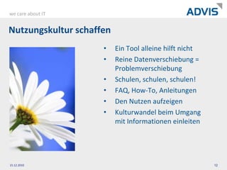 Übergang zur Information im Unternehmen und Weltweit
