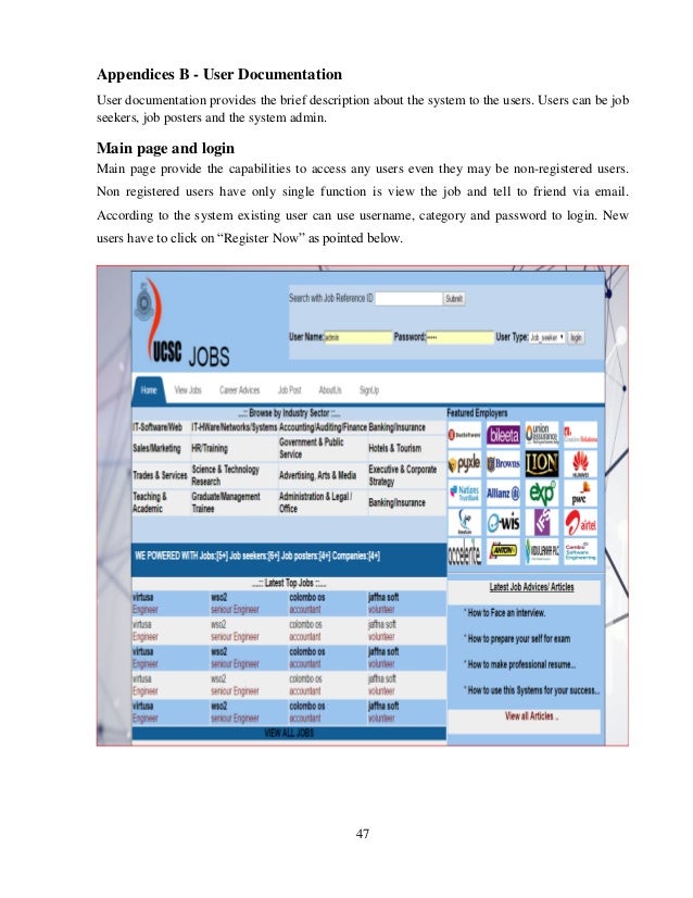 Thesis web content management system